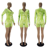 Zodiac Long Sleeve Bodycon Pajama