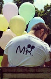 Mr & Mrs Short Sleeve T Shirts Couple