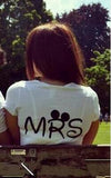 Mr & Mrs Short Sleeve T Shirts Couple