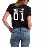 Hubby Wifey 01  T-Shirt Couple