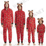 Family Matching Reindeer Pajamas