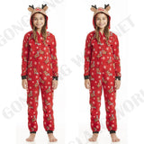 Family Matching Reindeer Pajamas