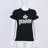 King Queen Lovers T-shirt Couple