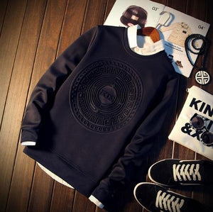 Male Pullover 3D Print Sweatshirt