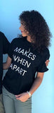 Nothing Makes Sense O Neck T-shirt Couple