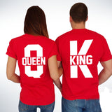 King/Queen Short Sleeve T-shirt Couple