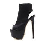 Eilyken Peep Toe Cut-outs Gladiator Sandals