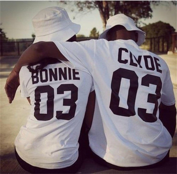 Bonnie/ Clyde T-shirt Couple