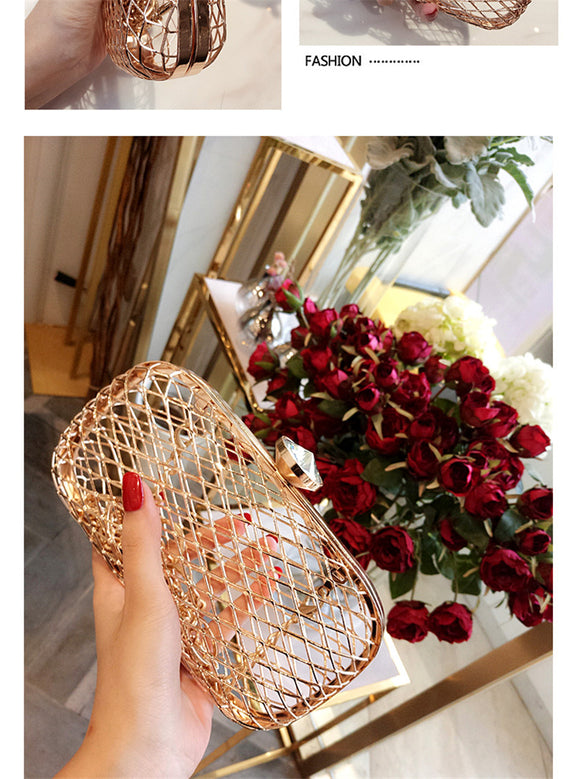 Metal Hollow Solid Clutch