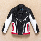 Boys PU Jacket Leather