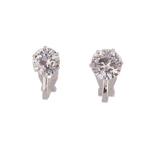 Geometric Clip on Earrings
