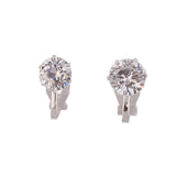 Geometric Clip on Earrings