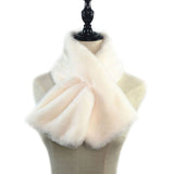 Thicken Plush Faux Fur Scarf