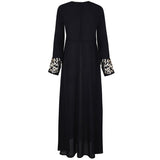 Lace Cardigain Patchwork Long Robe