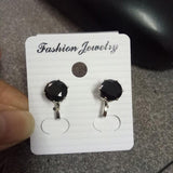 Geometric Clip on Earrings