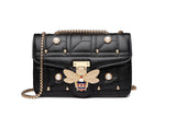 Bee Buckle Shoulder Bag-Clutch
