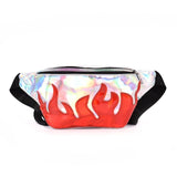 Translucent Reflective Multi-Print Fanny Pack