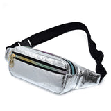 Translucent Reflective Multi-Print Fanny Pack