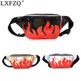 Translucent Reflective Multi-Print Fanny Pack