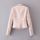 Motorcycle Faux Leather Jacket