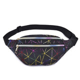 Translucent Reflective Multi-Print Fanny Pack
