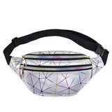 Translucent Reflective Multi-Print Fanny Pack