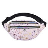 Translucent Reflective Multi-Print Fanny Pack