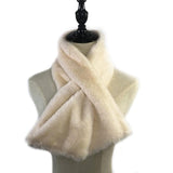 Thicken Plush Faux Fur Scarf